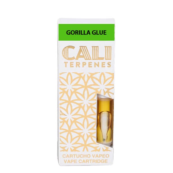CBD Cartridge Tip Cali Terpenes 90% Gorila Glue 1 ml.