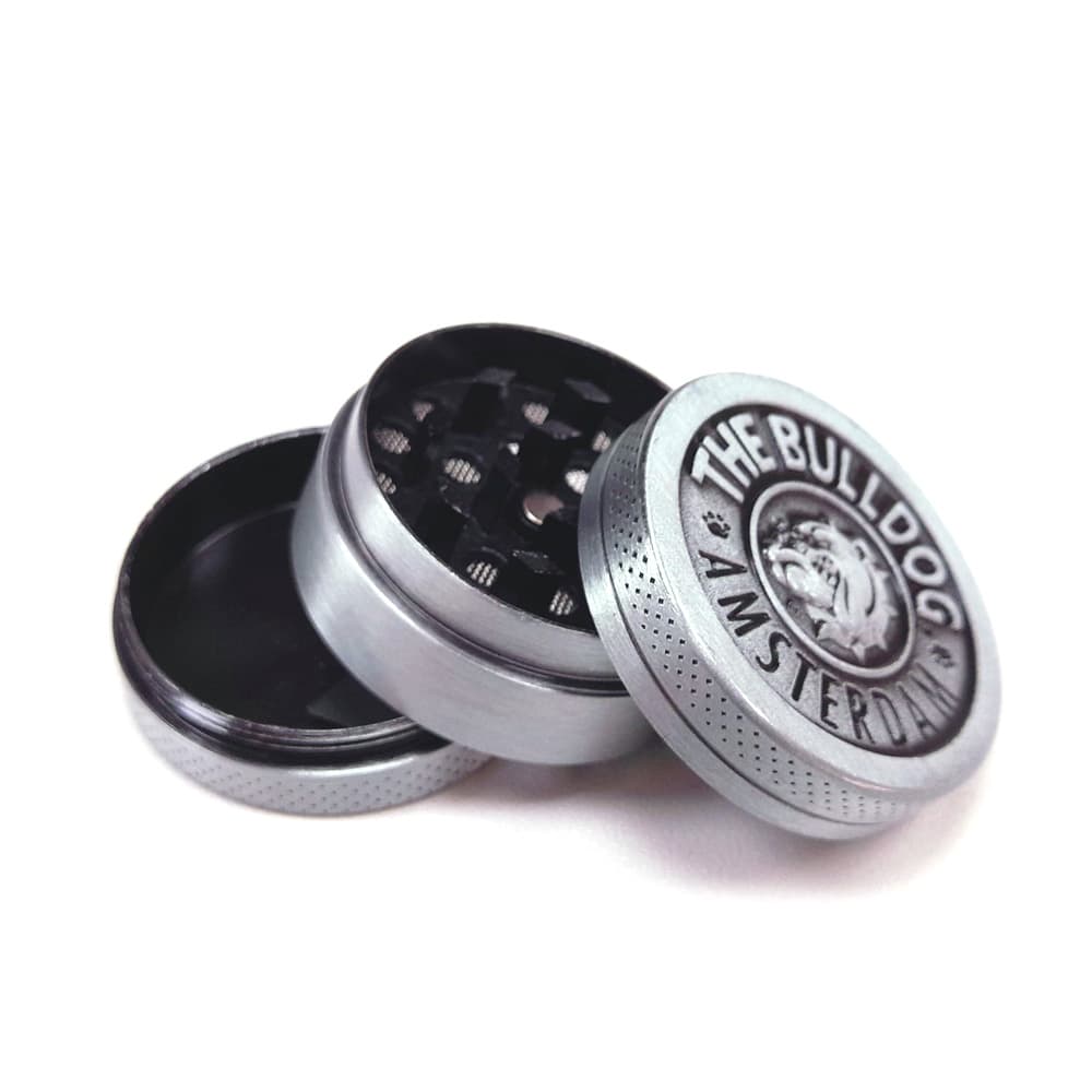 Grinder Polinizador Metal Bulldog Silver 30 mm.