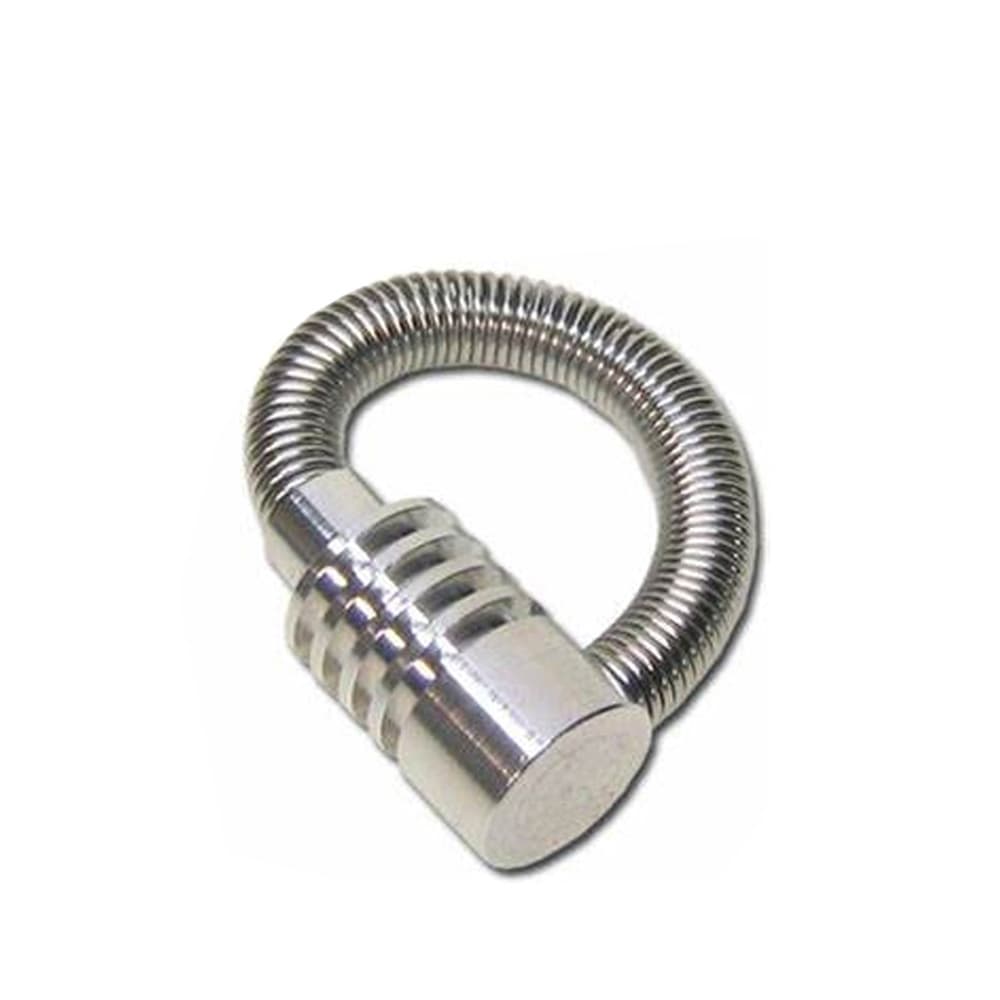 Pipa Metal Muelle Silver 12.5 cm.