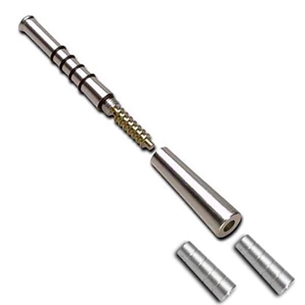 Pipa Metal Stick Silver 110 mm.