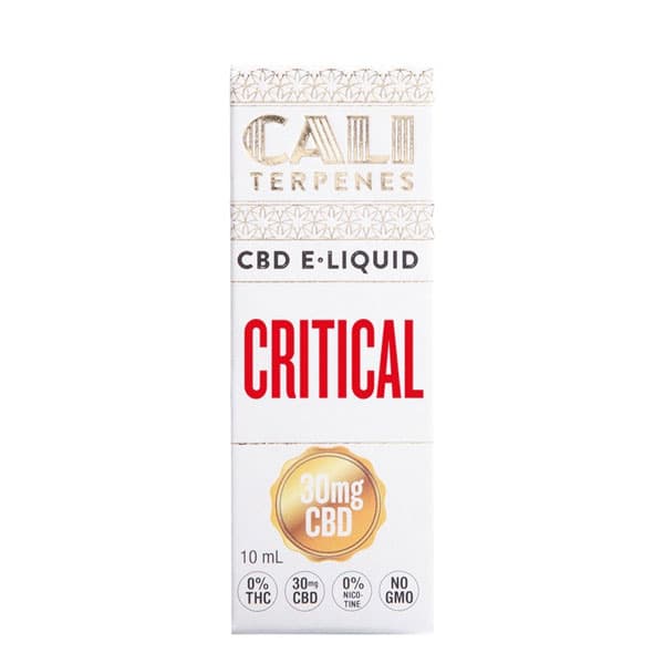 CBD E-Liquid Cali Terpenes Critical 30 mg. 10 ml.