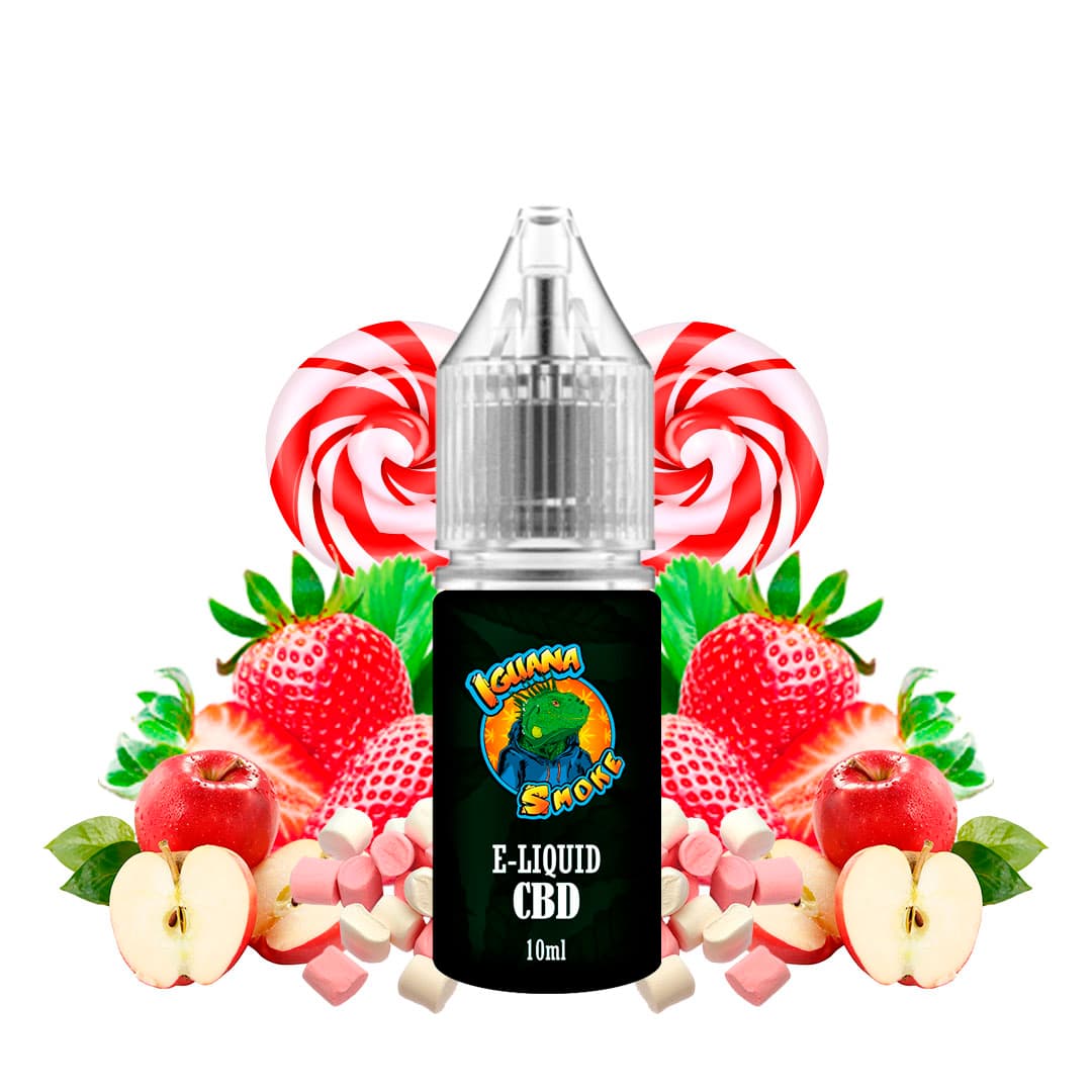 CBD E-Liquid Iguana Smoke Marshmallow 100 mg. 10 ml.
