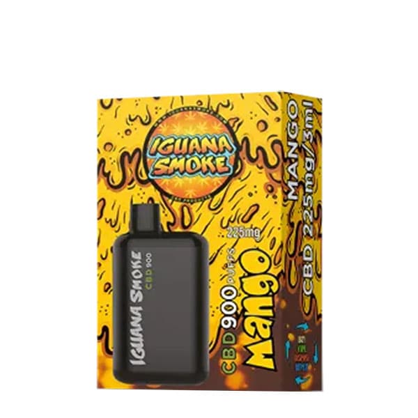 CBD Vaper Iguana Smoke 900 Mango 3 ml.