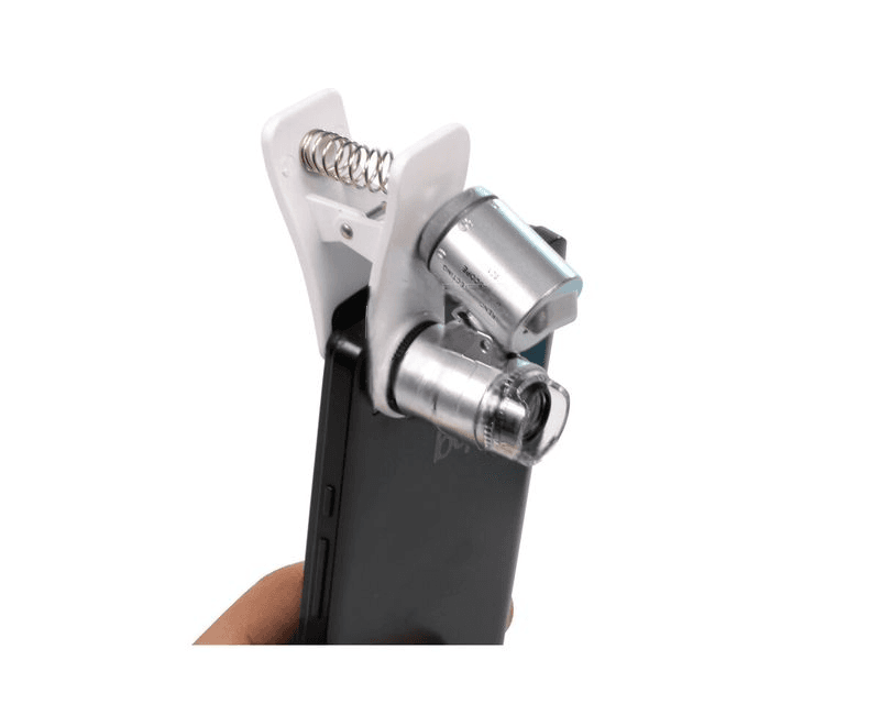 Microscopio 60x con clip