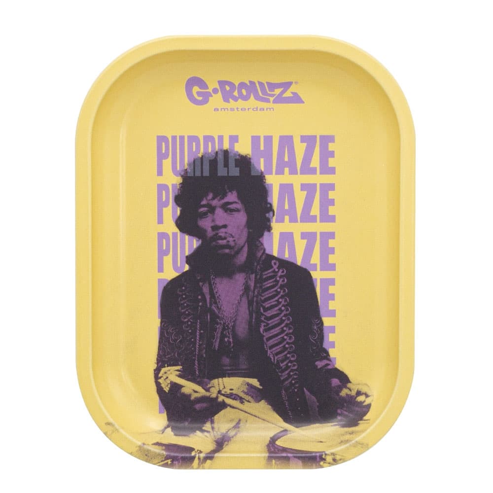 Bandeja Metal 18x14 cm. G-Rollz Jimi Purple Haze #1