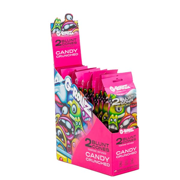 Blunts Cones G-Rollz Hemp Candy Crunched 2 ud.