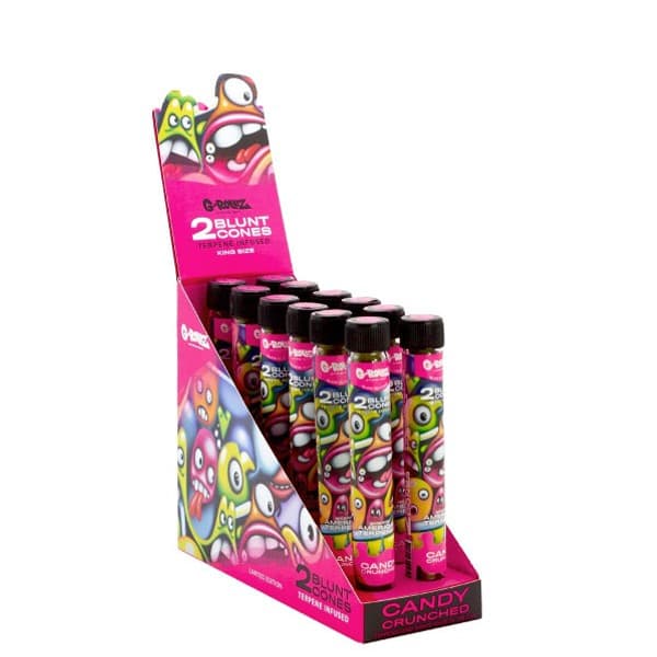 Blunts Cones G-Rollz Hemp Candy Crunched 2 ud.