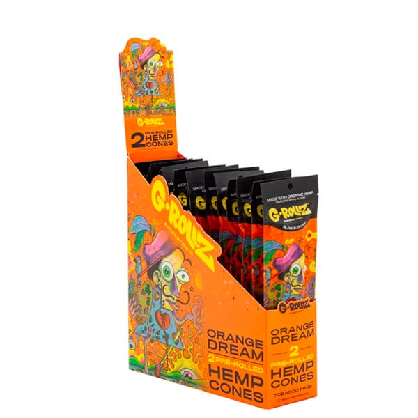 Blunts Cones G-Rollz Hemp Orange 2 ud.