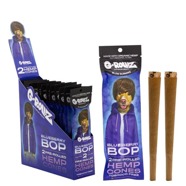 Blunts Cones G-Rollz Hemp Pets Blueberry 2 ud.