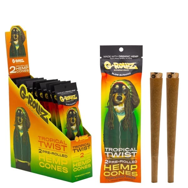 Blunts Cones G-Rollz Hemp Pets Mango 2ud.