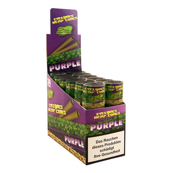 Blunts Cyclones Hemp Purple Uva ES 2 ud.