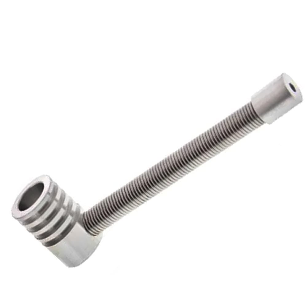 Pipa Metal Muelle Silver 12.5 cm.
