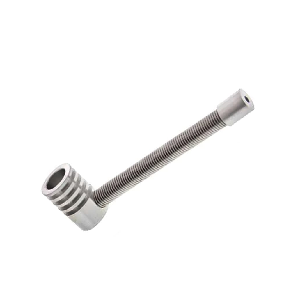 Pipa Metal Muelle Silver 85 mm.