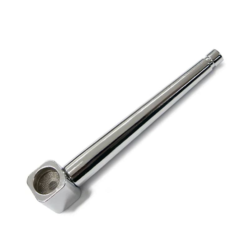 Pipa Metal Roller Cones Silver 95 mm.