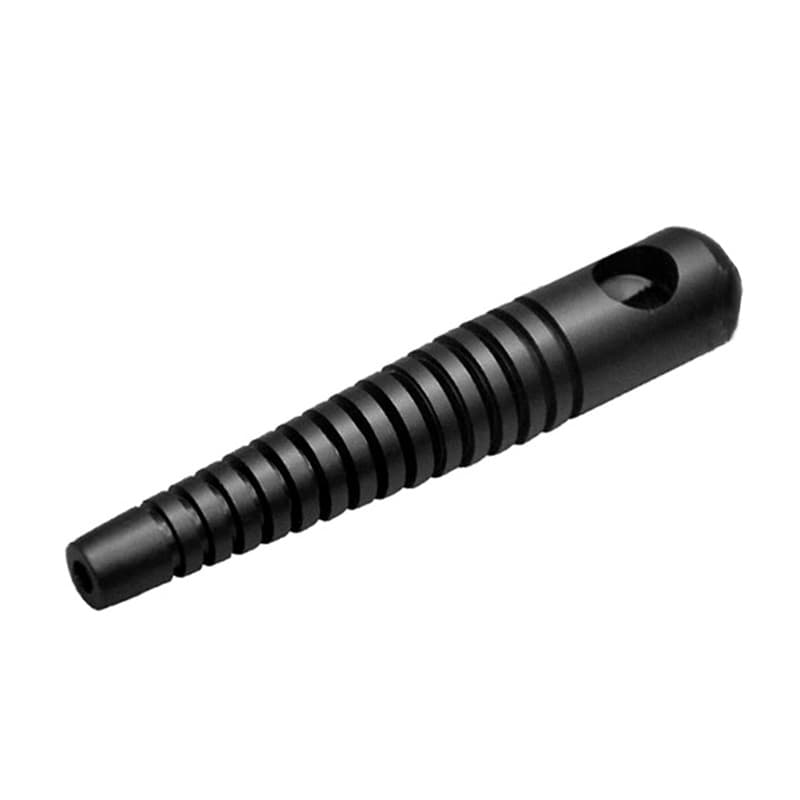 Pipa Metal Skeleton Black 85 mm.