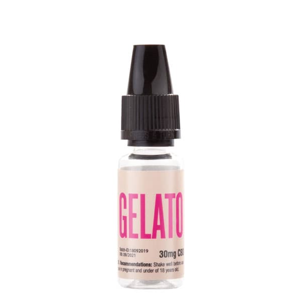 CBD E-Liquid Cali Terpenes Gelato 30 mg. 10 ml.