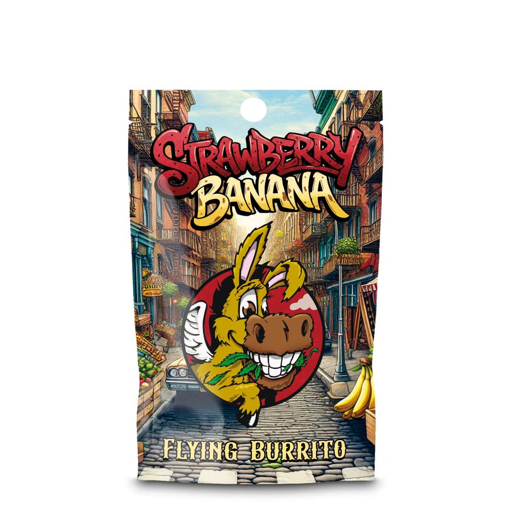 Cbd Hash Flying Burrito Strawberry Banana