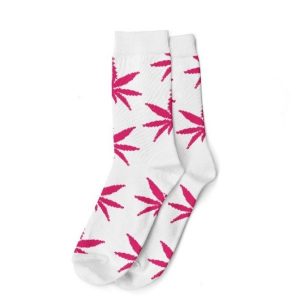 Calcetines Cannabicos Mujer White