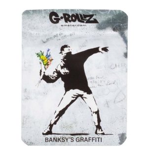 Bolsa Antiolor Banksy Flower Thrower 10x15 cm. Pack 6 ud