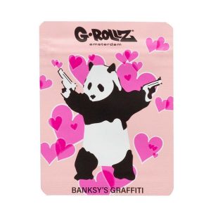 Bolsa Antiolor Banksy Panda Gunnin 65x85 mm. Pack 50 ud