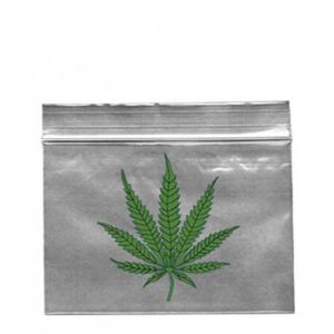 Bolsa Plastico Autocierre Zip Leaf 40x60 mm. Pack 100 ud